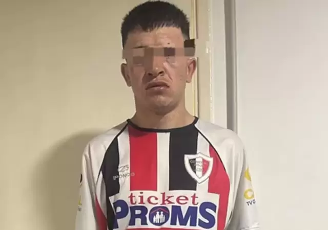 Leonel Gaet�n, alias Pat�n, fue detenido por la Polic�a bonaerense.