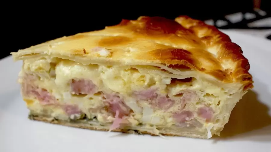 Tarta de jam�n.