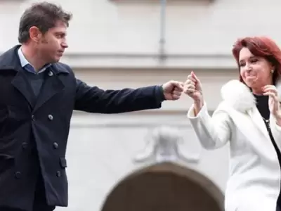 Axel Kicillof y Cristina Fern�ndez.