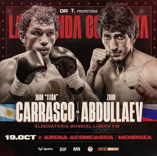 Gran expectativa por el combate del s�bado.