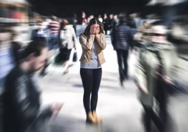 Persona que tiene estr�s