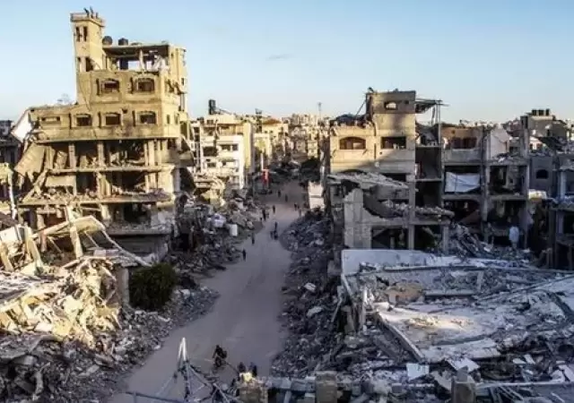 Bombardeos en Gaza