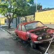 Conmoci�n: incendiaron su auto y luego la mataron de dos disparos