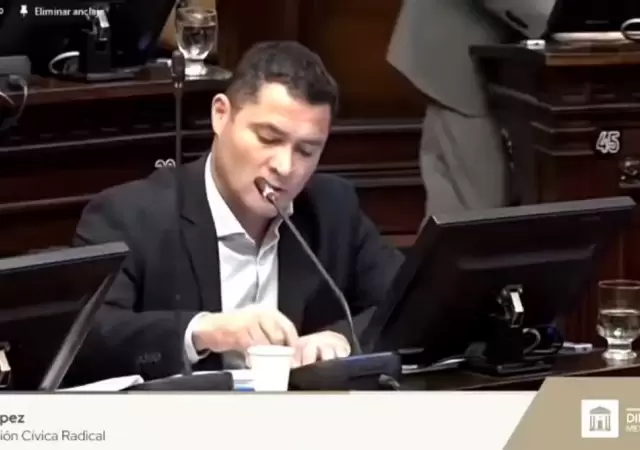Jorge L�pez, titular de la Comisi�n de Hacienda y Presupuesto  /