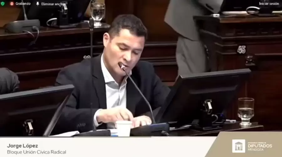 Jorge López, titular de la Comisión de Hacienda y Presupuesto /
