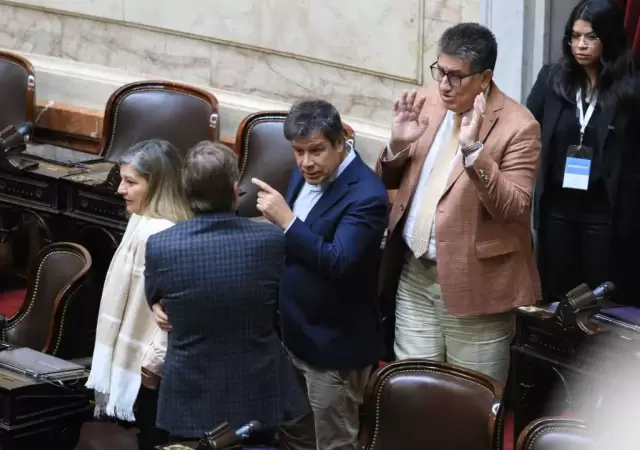 Facundo Manes en el recinto