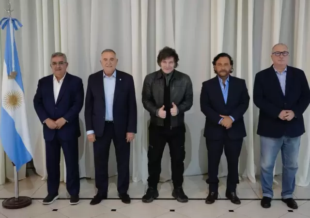El Presidente recibi� en Olivos a los gobernadores abiertos al di�logo
