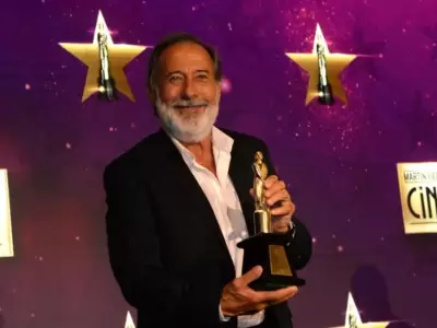 Francella el gran ganador de la noche del cine argentino.