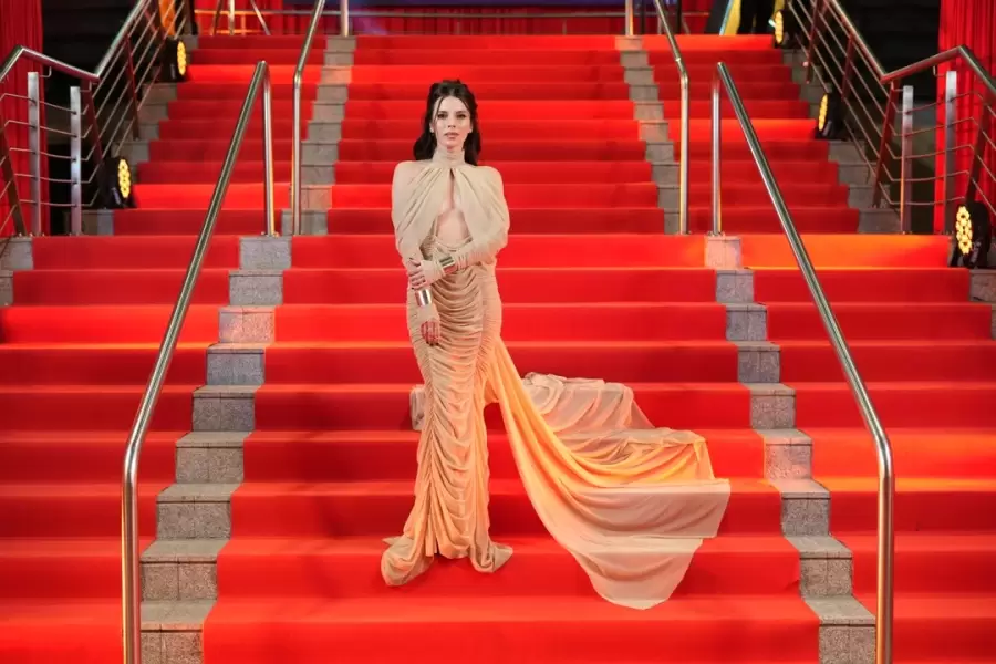 Dijo presente con un dise�o sumamente elegante y arriesgado.