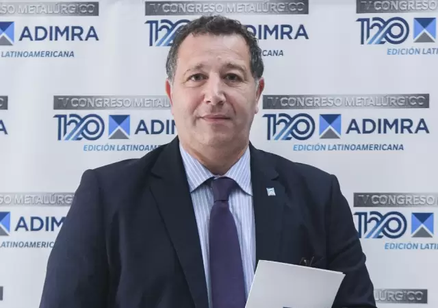 El presidente del Directorio de la Asociaci�n de Industriales Metal�rgicos de la Rep�blica Argentina (ADIMRA), Elio Del Re.