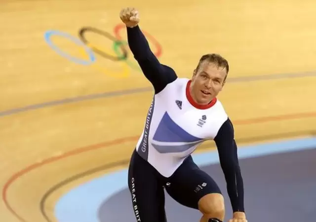 Medallista ol�mpico Chris Hoy.