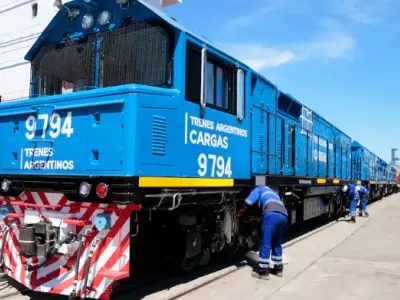 Tras las palabras de Adorni, habl� Diego Chaher, quien se explay� en la explicaci�n sobre c�mo ser� el nuevo funcionamiento del ferrocarril.
