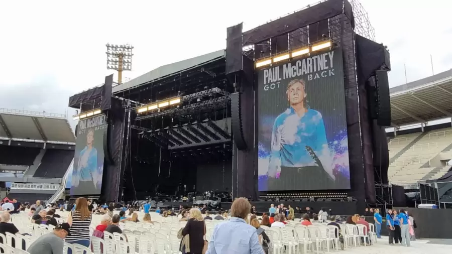 Escenario Paul McCartney