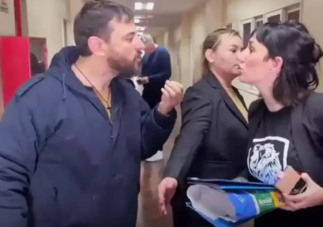 La ex funcionaria de Capital Humano cuando discuti� con Juan Gabrois./