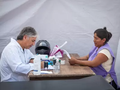Operativo en El Algarrobal