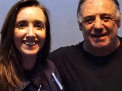 Victoria Villarruel y Ricardo Iorio.