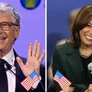 Tras d�cadas de "silencio" pol�tico, Bill Gates le don� US$ 50 millones a Kamala Harris