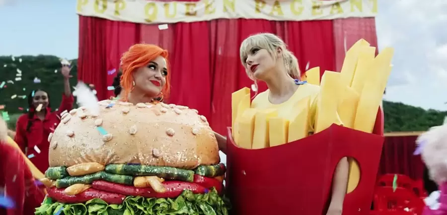 Taylor Swift y Katy Perry.