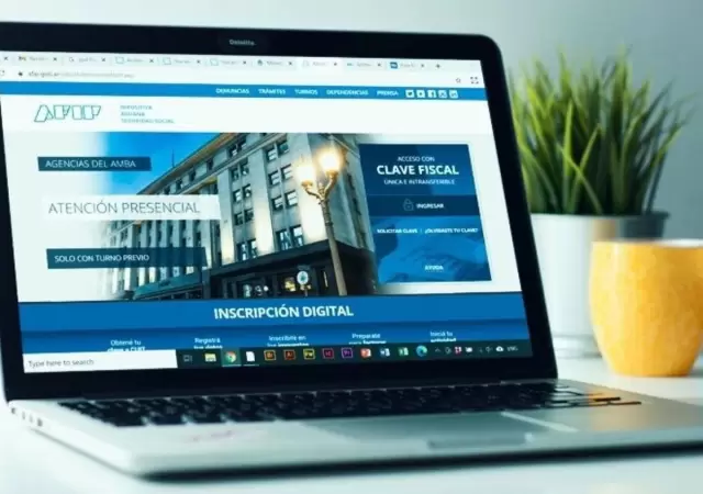 La web la AFIP.