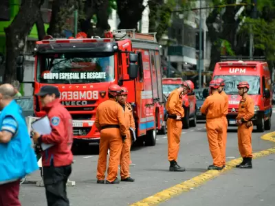 Se desprendi� un techo en caballito.