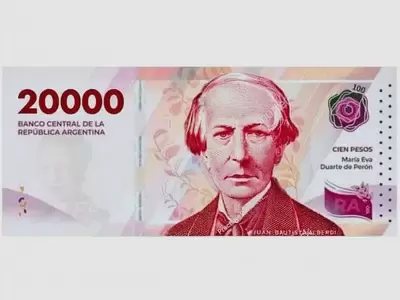 Billete de 20.000 pesos