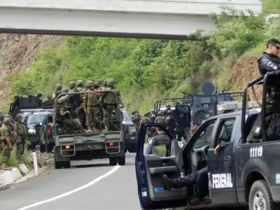 El estado de Guerrero es otro punto caliente de acci�n de las bandas criminales y se producen enfrentamientos violentos con frecuencia.