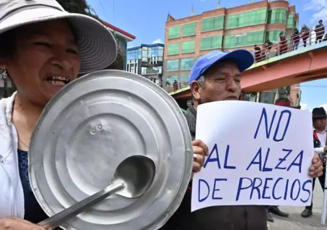 Bolivia vive su peor crisis en los �ltimos 10 a�os.