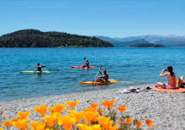 Bariloche tambi�n es uno de los destinos m�s elegidos por los turistas en verano/