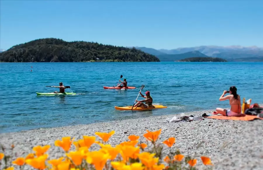 Bariloche tambi�n es uno de los destinos m�s elegidos por los turistas en verano/