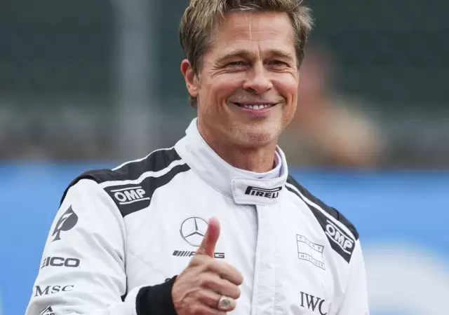 Brad Pitt revoluciona la F�rmula 1: �hubo encuentro estelar con Colapinto?