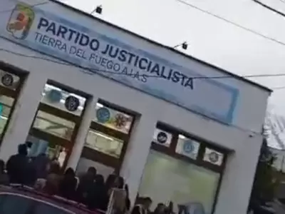 Tiroteo a metros de la sede del PJ en Ushuaia: un herido y dos detenidos