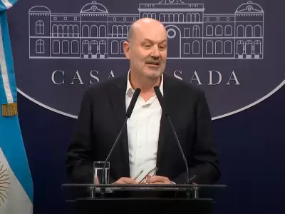 Federico Sturzenegger, ministro de Desregulaci�n y Transformaci�n del Estado.