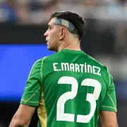 Dibu Mart�nez, el arquero que so�aba con un partido