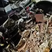 Derrumbe en  Villa Gesell : rescataron a una mujer y encontraron muerto a un jubilado
