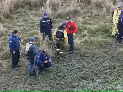 Lugar donde desapareci� el peque�o Loan Pe�a.