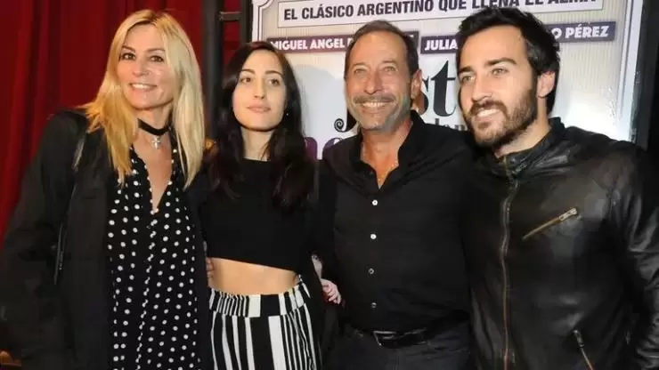 La familia Francella.