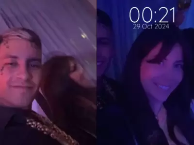 Baile y reencuentro entre LGante y Wanda.