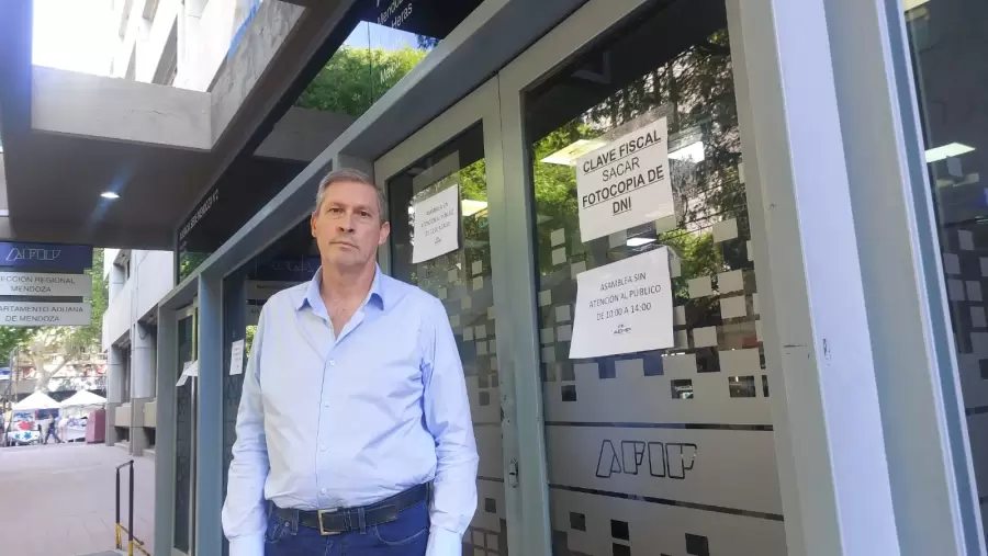 Secretario general del gremio que nuclea a empleados del organismo de recaudaci�n, Oscar Cardinali