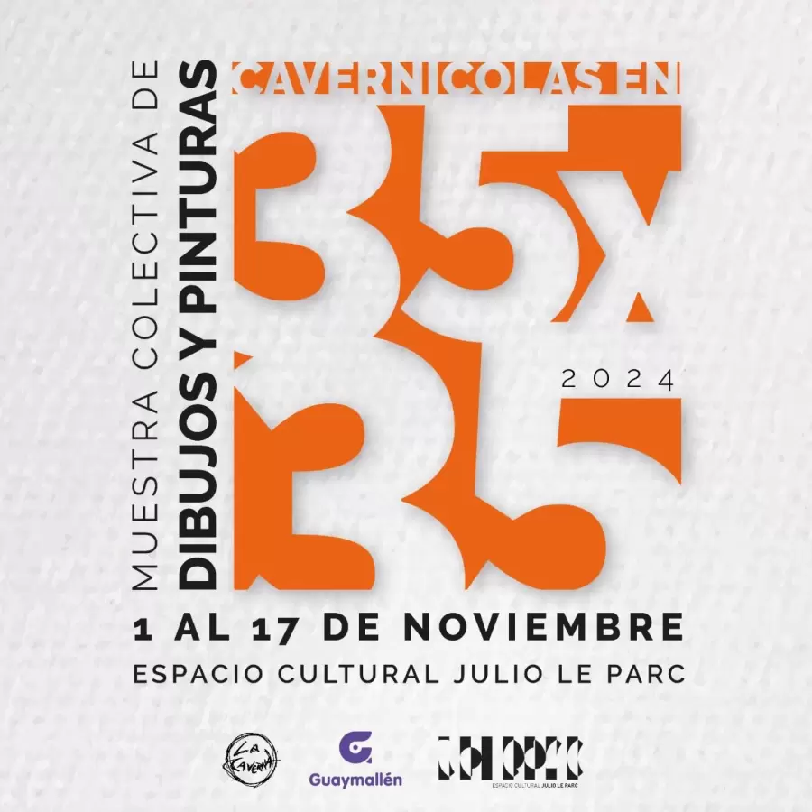 Cavernícolas 35 x 35