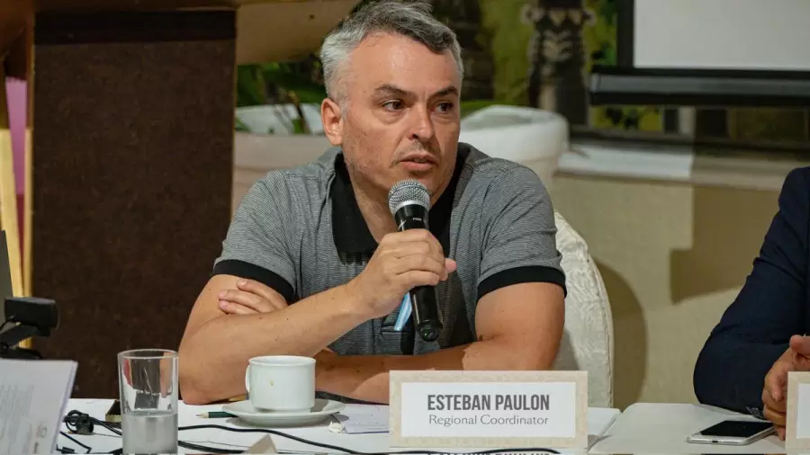 Esteban Paul�n, diputado nacional por Santa Fe (Partido Socialista)