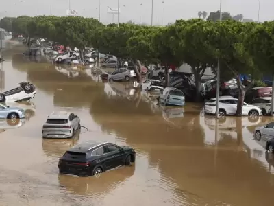 El paso de la DANA dej� rutas colapsadas, personas por rescatar e enormes da�os materiales.