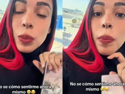 Su hijo y el detalla por el cual perdi� su avi�n.
