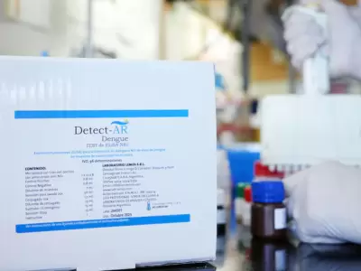 Test para detectar dengue.