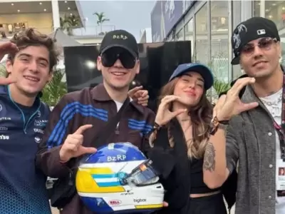 Franco, Bizarrap y Nicki Nicole el fin de semana pasado en M�xico