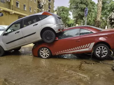 La DANA caus� estragos en Valencia, Espa�a.