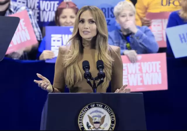 JLO se pronunci� sin titubeos y pidi� el respaldo a la vicepresidenta Harris.