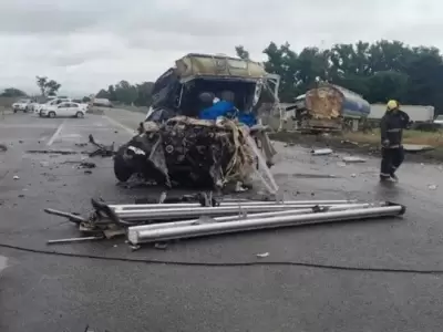 Tragedia en la ruta