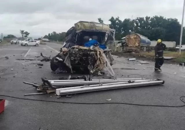Tragedia en la ruta