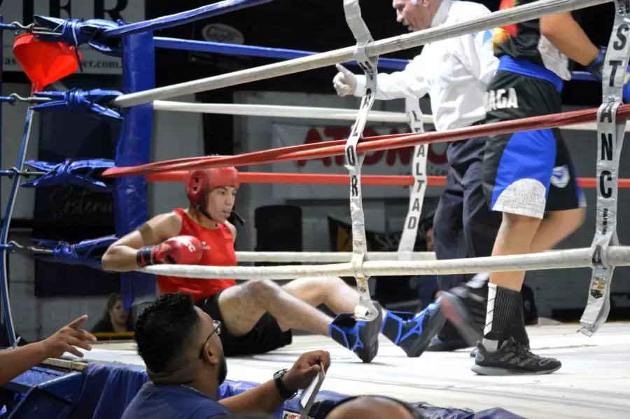 Boxeo en el Pascual P�rez
