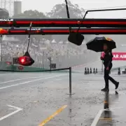 Se suspendi� la clasificaci�n del Gran Premio de Brasil y va ma�ana temprano